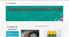 Desktop Screenshot of plazamesones.com